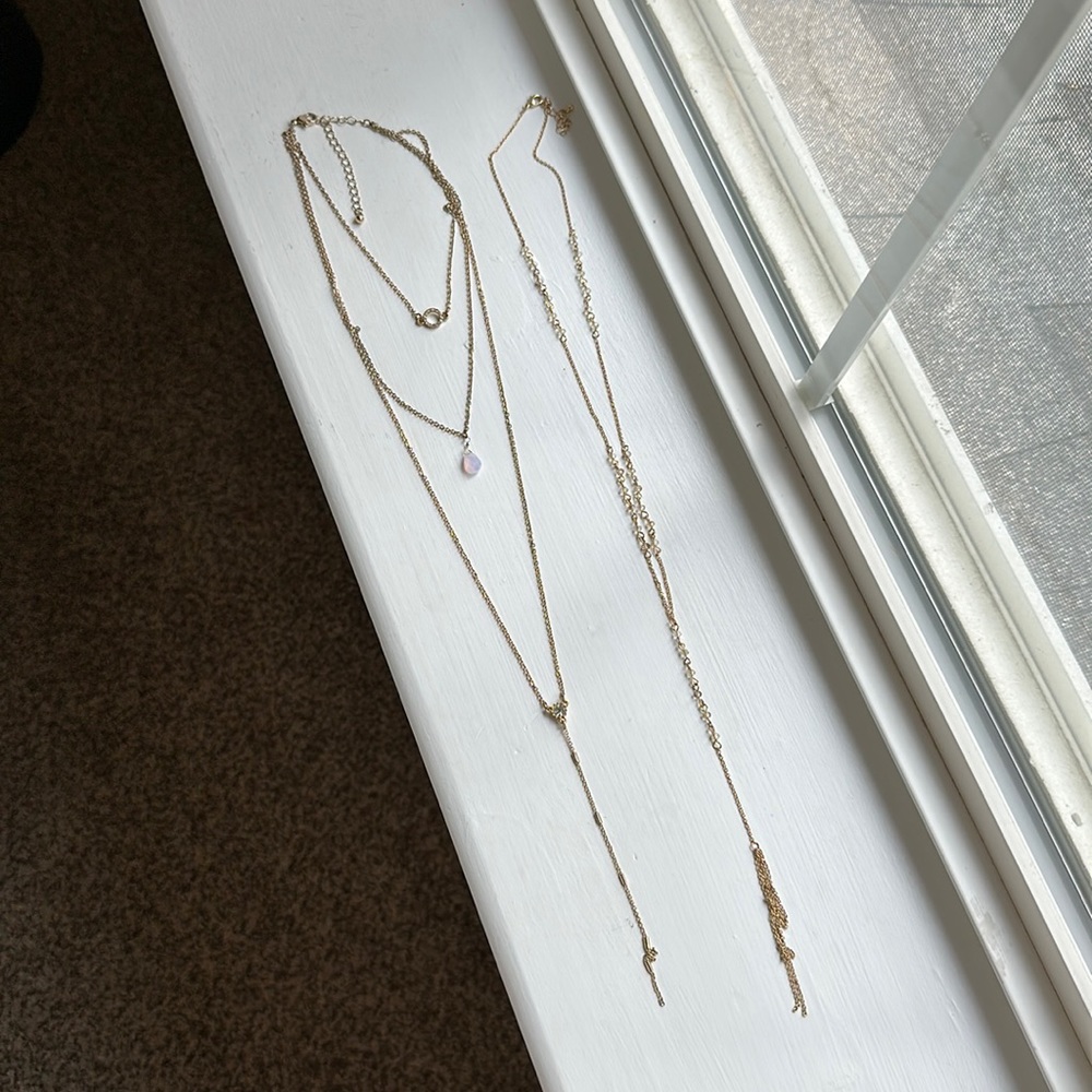 Dainty Gold Layering Necklaces